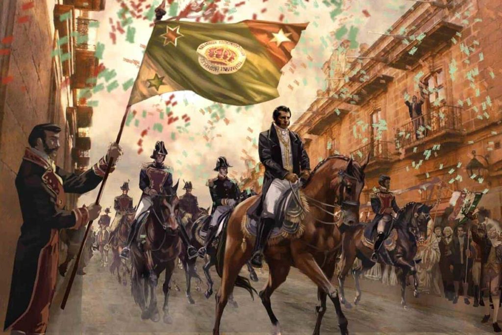 Independencia de México - Ejército Trigarante