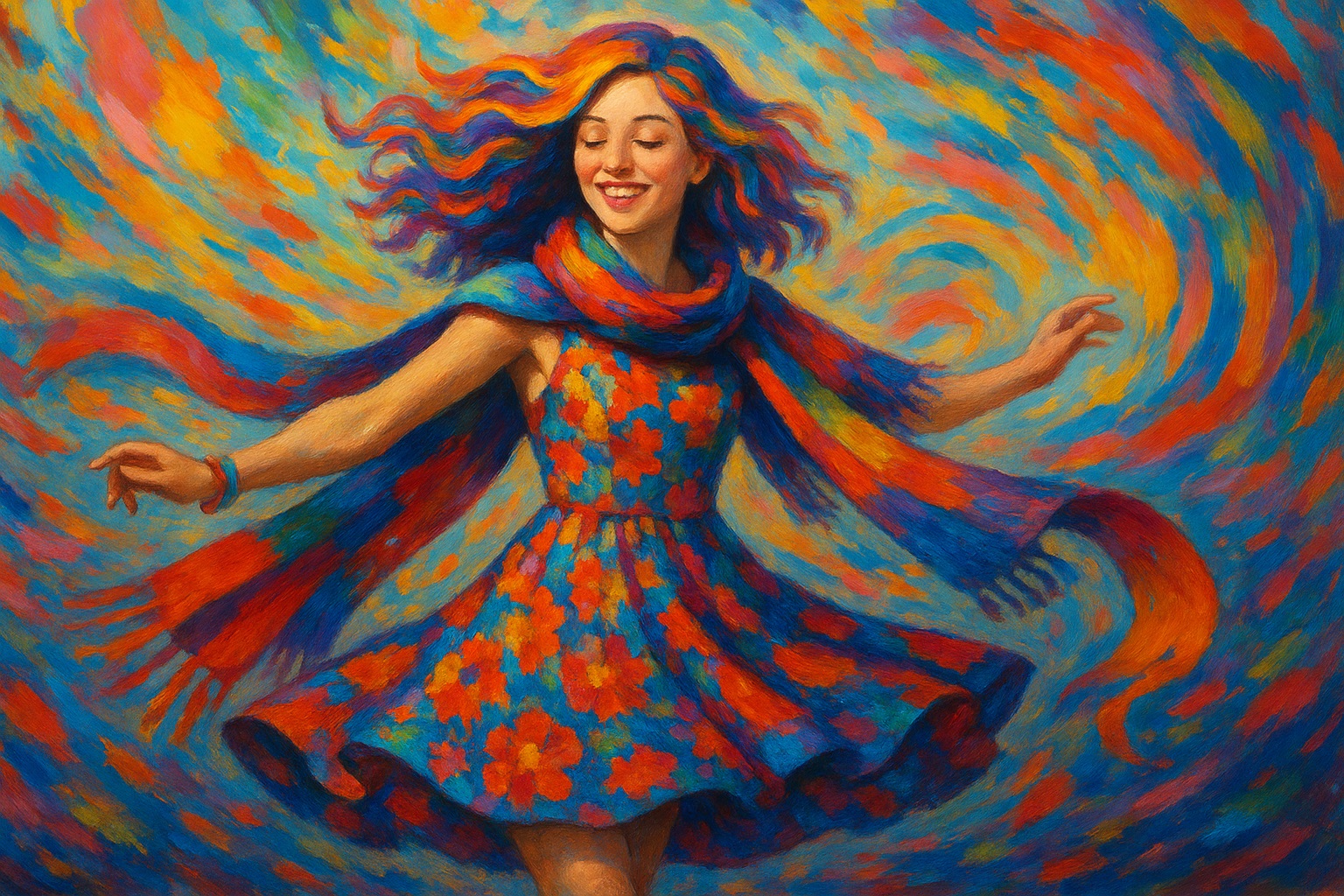 Ella viene en colores y se viste de memoria