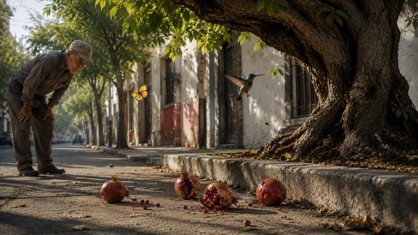 Septiembre, Don Nachito y el árbol de granadas